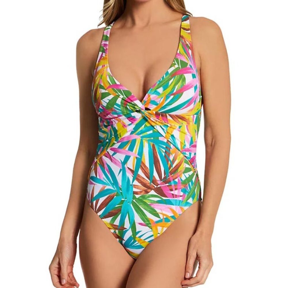 NWT Bleu Rod Beattie Fantasy Island X-Back Mio One Piece Swimsuit 6